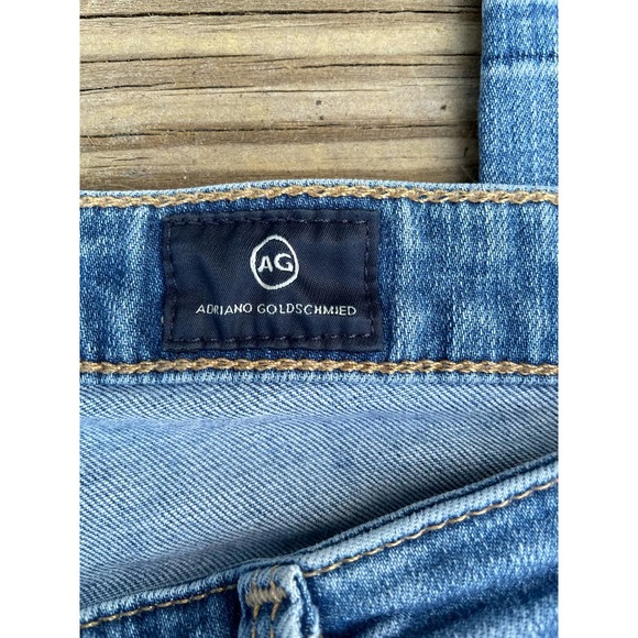 AG Jeans Stevie Slim Straight Ankle Jeans in Blue‎ SZ 26 - Picture 5 of 8
